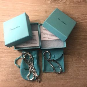Authentic Tiffany & Co. Venetian Link Set